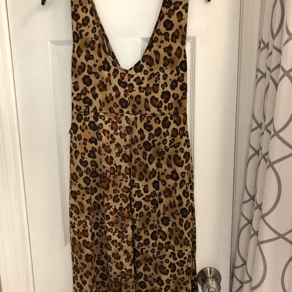 Leopard print dress